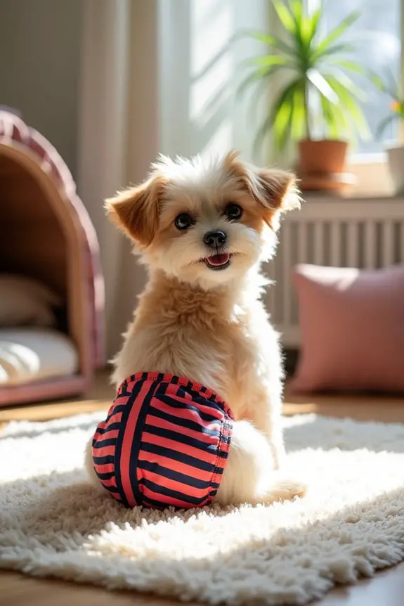 stylish homemade dog diapers