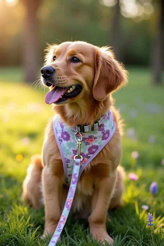 stylish matching dog accessories
