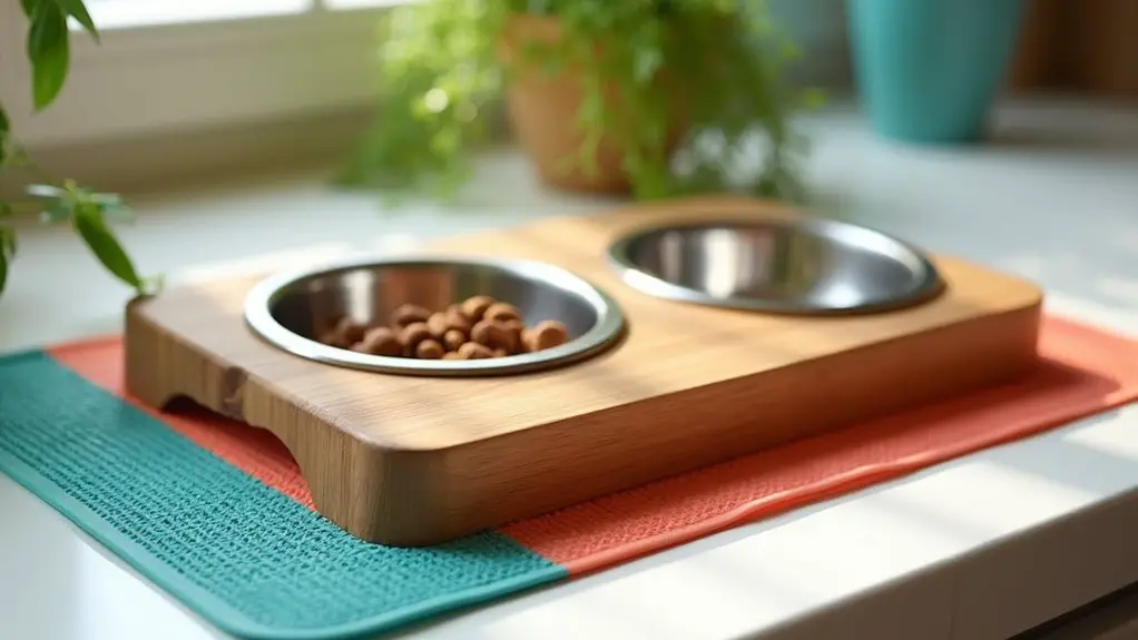 unique homemade dog feeders