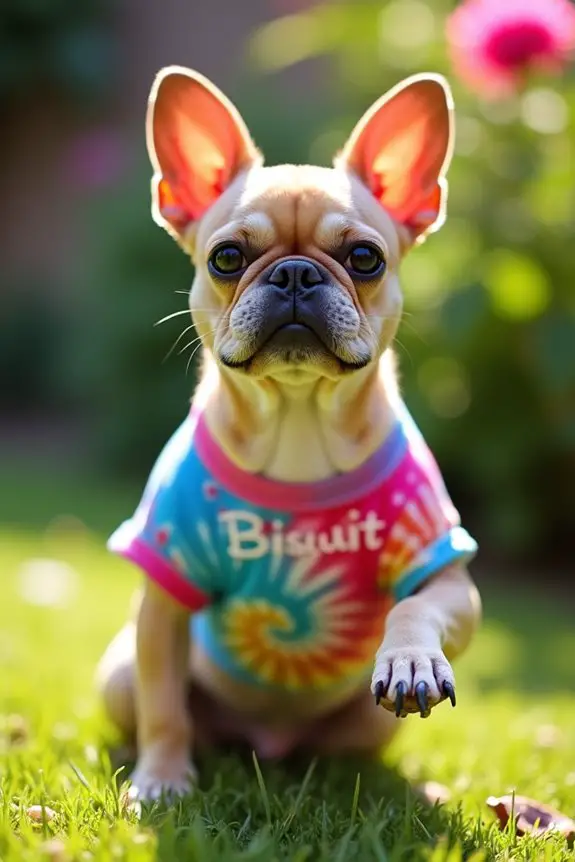 upcycled dog clothes project