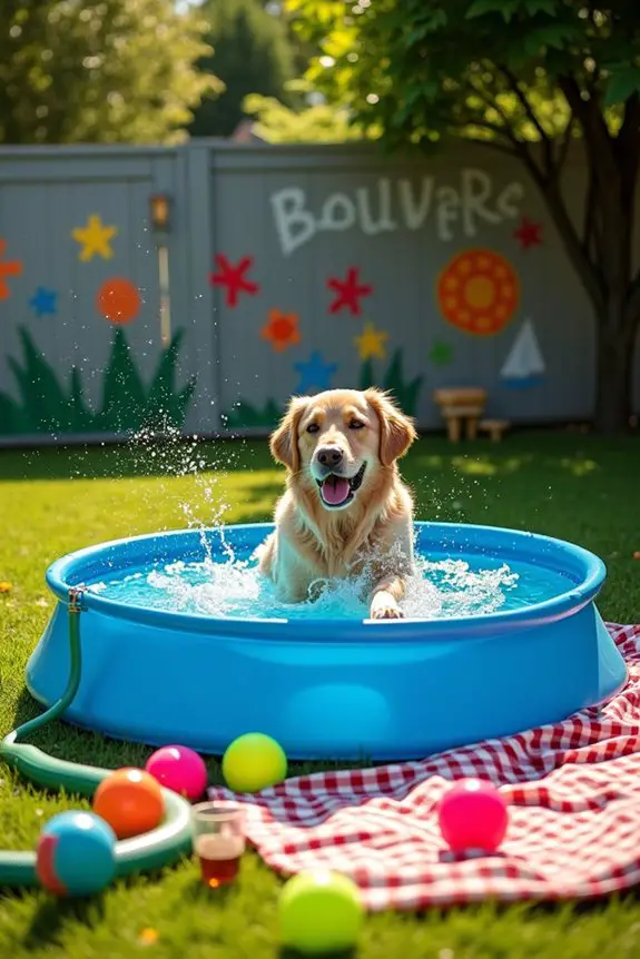 water play for dogs
