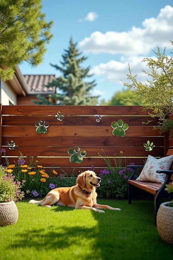 artistic dog fence designs