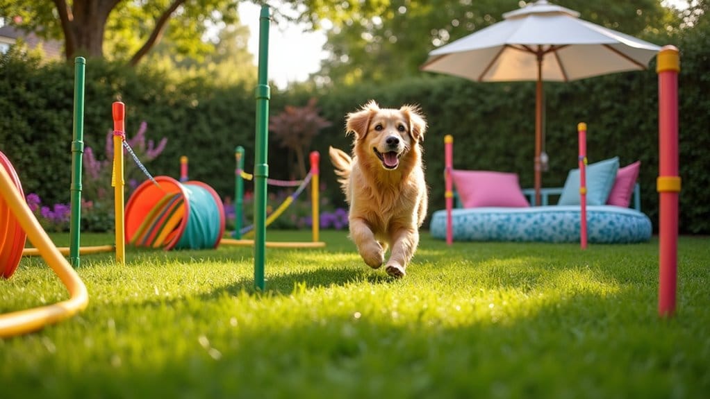 backyard dog run designs