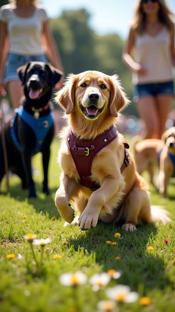 colorful harnesses for dogs