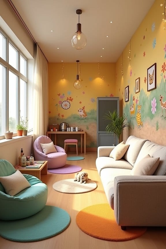 comfortable pet clinic design