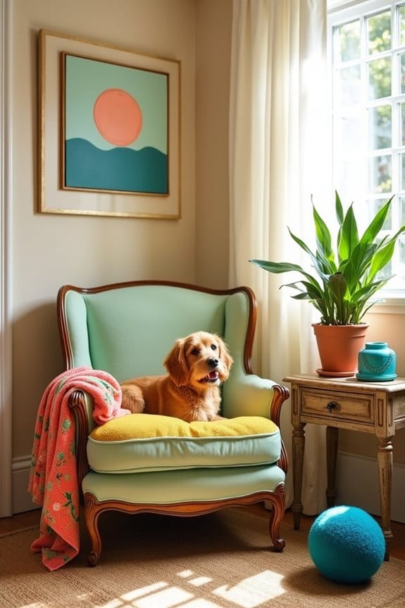 cozy bed stylish colors