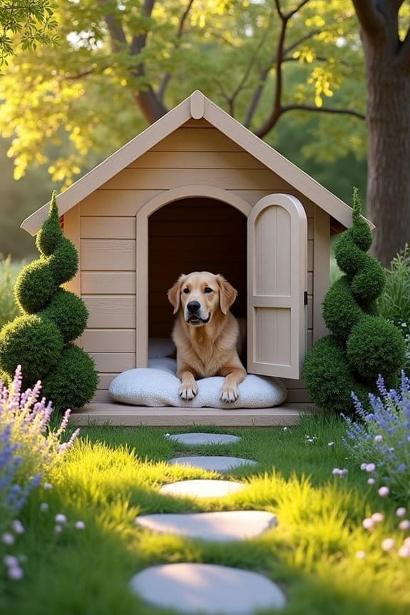 cozy cabin for dogs