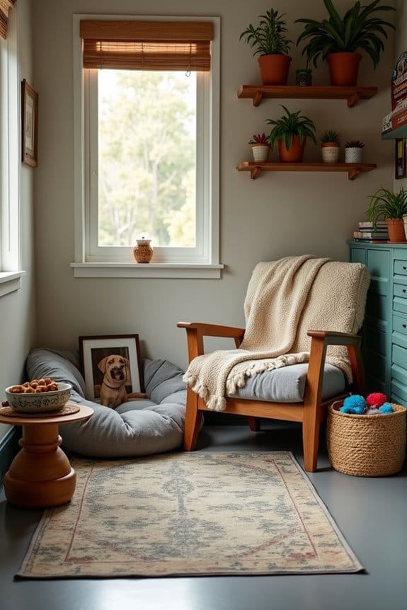 cozy canine corner creation