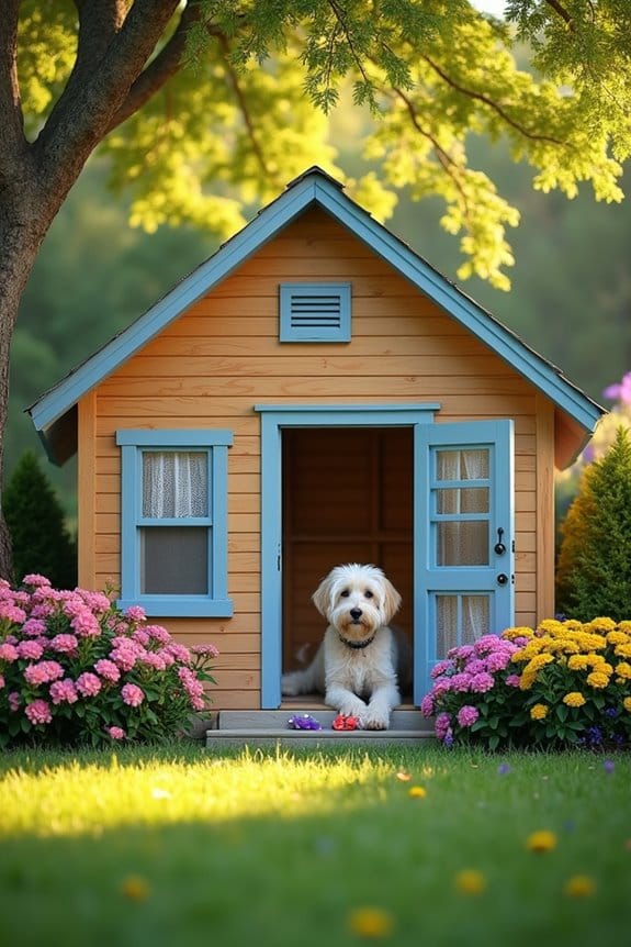 cozy dog cabin ventilation tips
