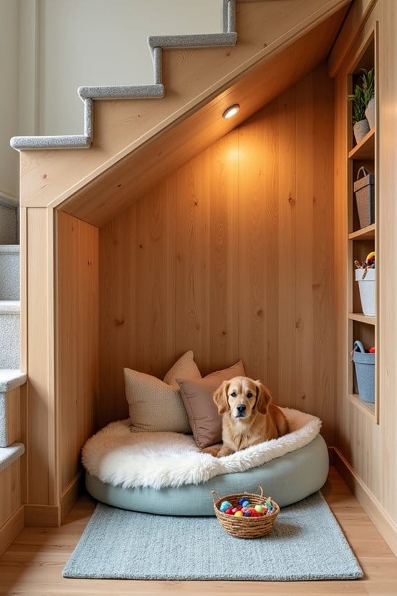 cozy dog space accessibility design