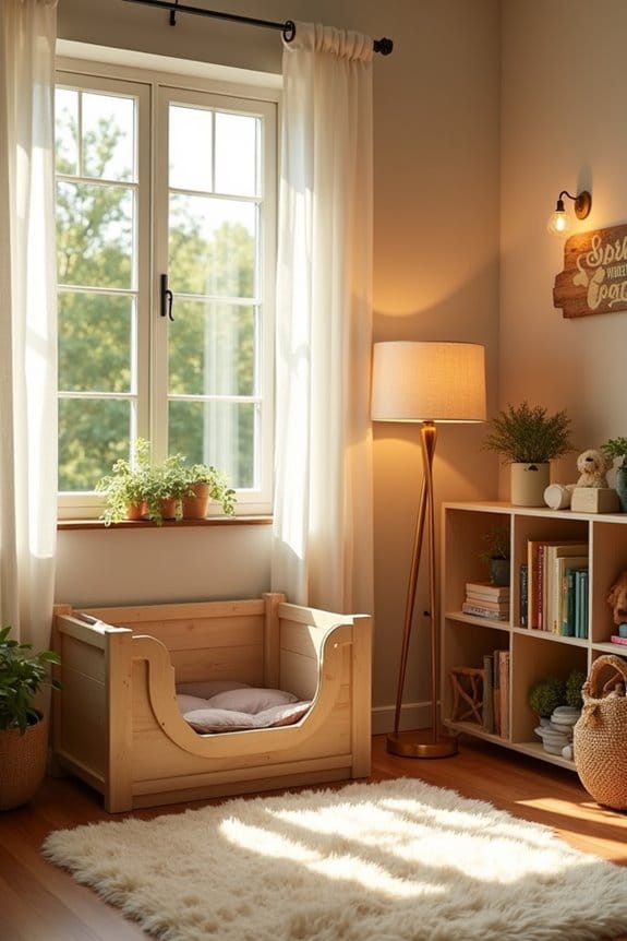 cozy lighting enhances comfort