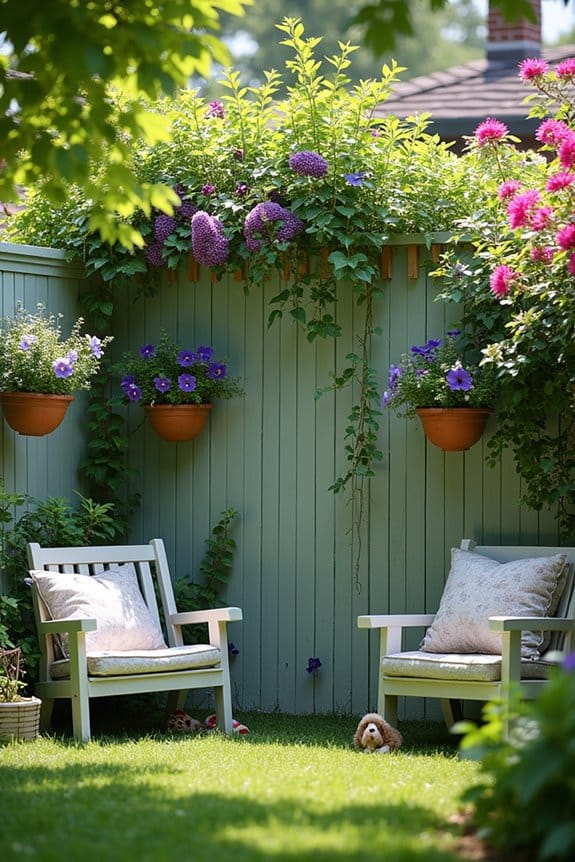 creative functional landscape fencing