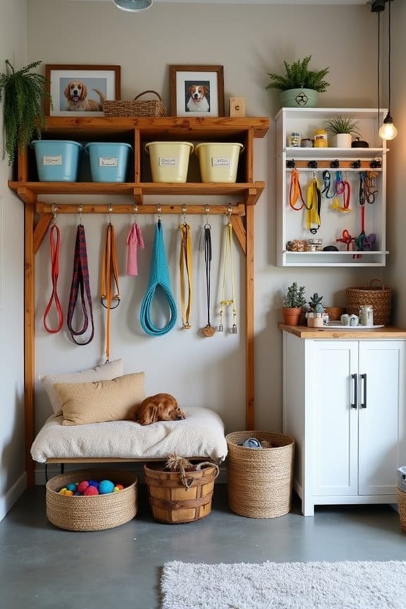 custom storage for dogs