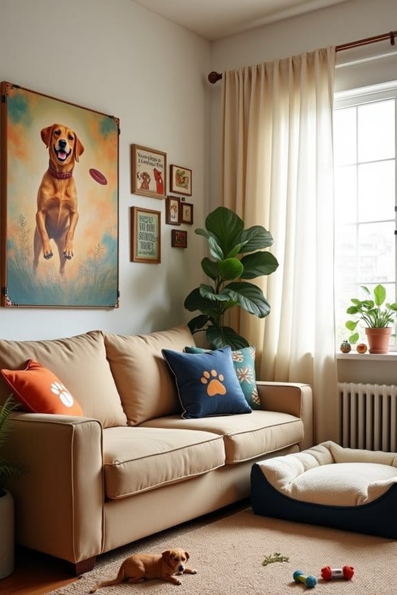 dog inspired home decor