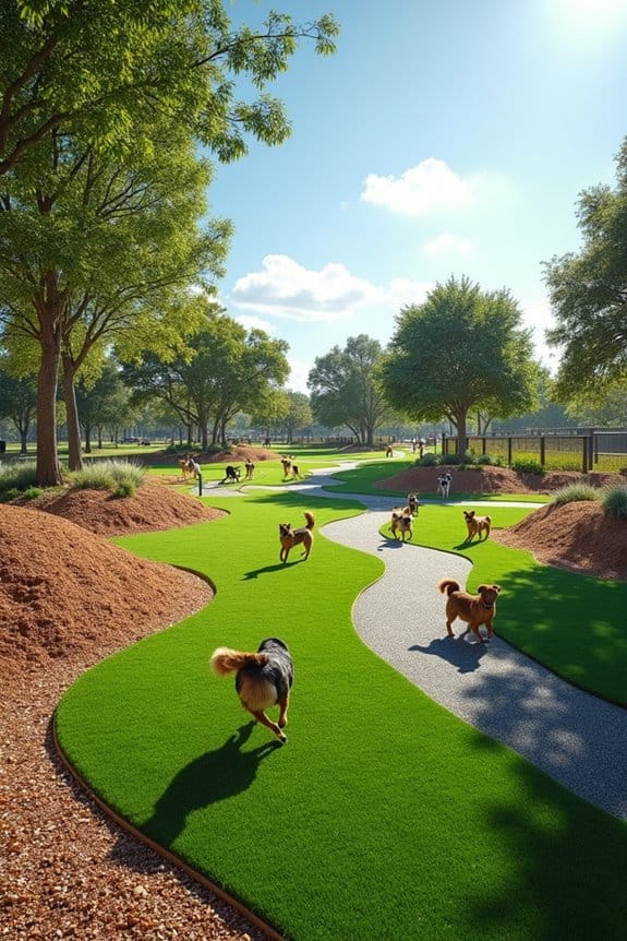 dog park surfacing options