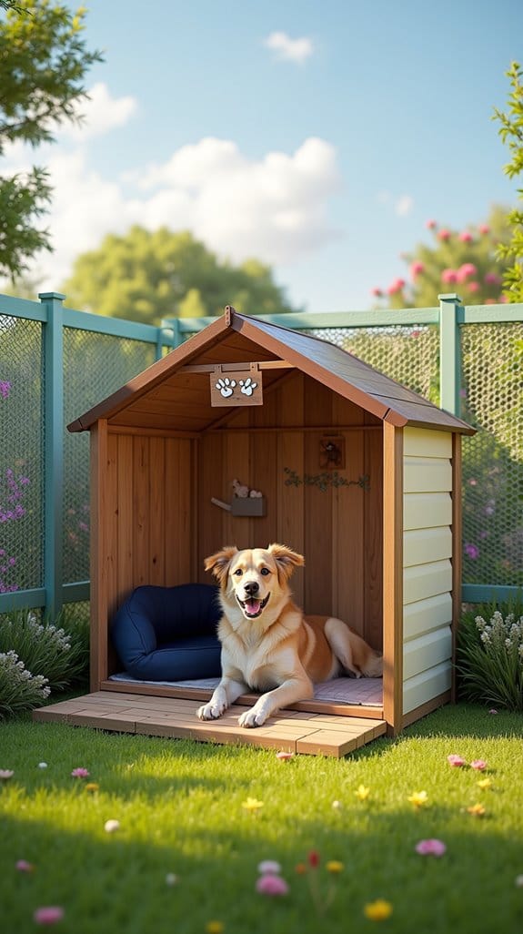 durable spacious dog house