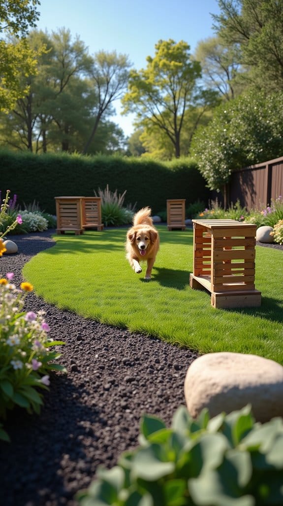 eco friendly agility course materials