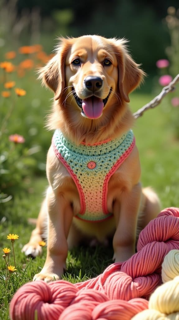 eco friendly crochet harness materials