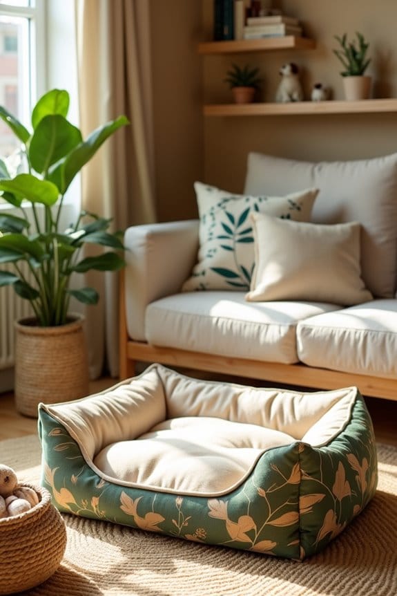 eco friendly dog bed materials