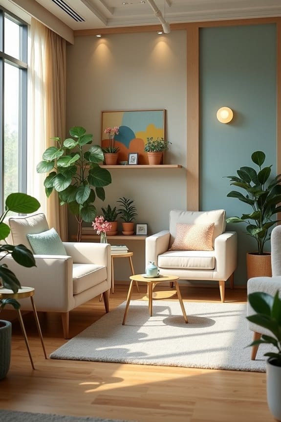 flexible waiting area configurations