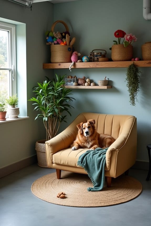 garage dog room benefits