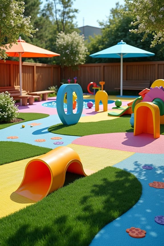 interactive engaging play zone