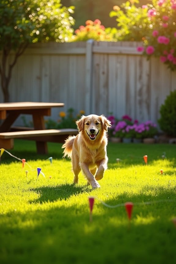 invisible dog boundary technology