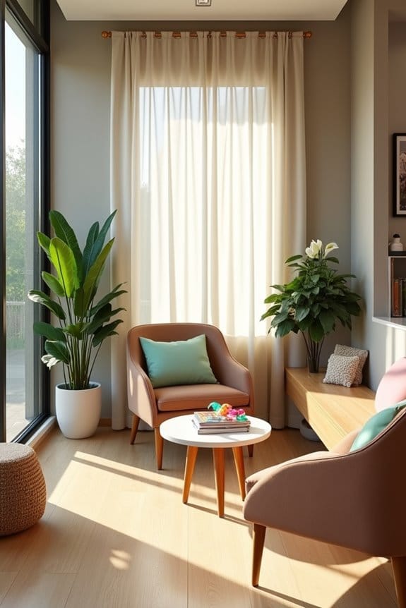 natural light enhances comfort