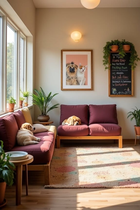 pet friendly clinic waiting areas
