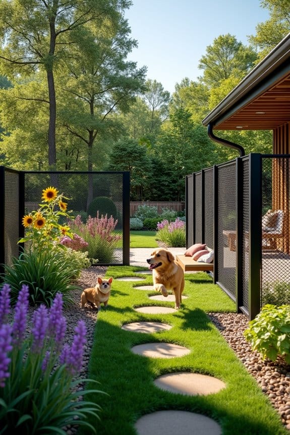pet friendly garden design solutions