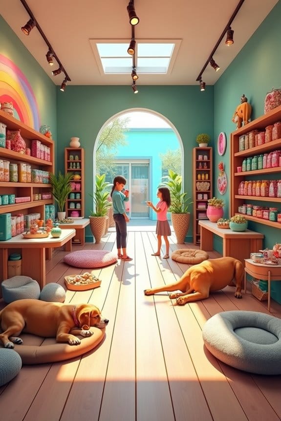 pet friendly shopping experience design