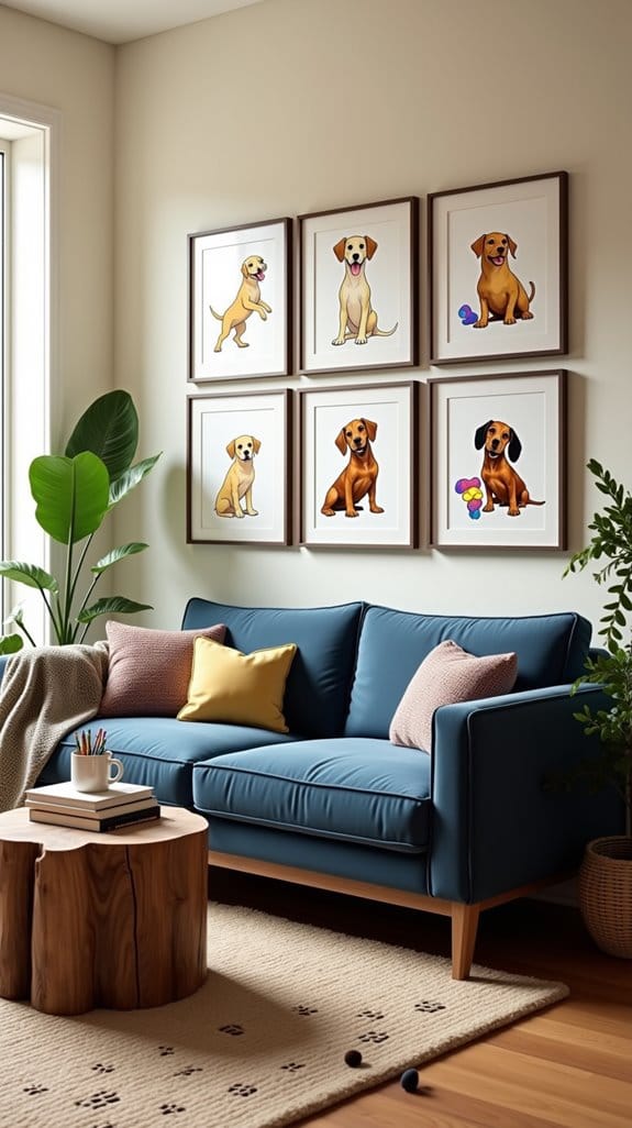 playful dog art ideas