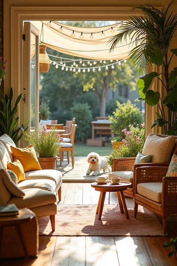 seamless indoor outdoor experience