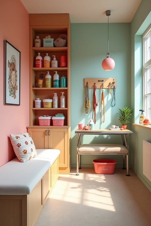 smart organized dog salon