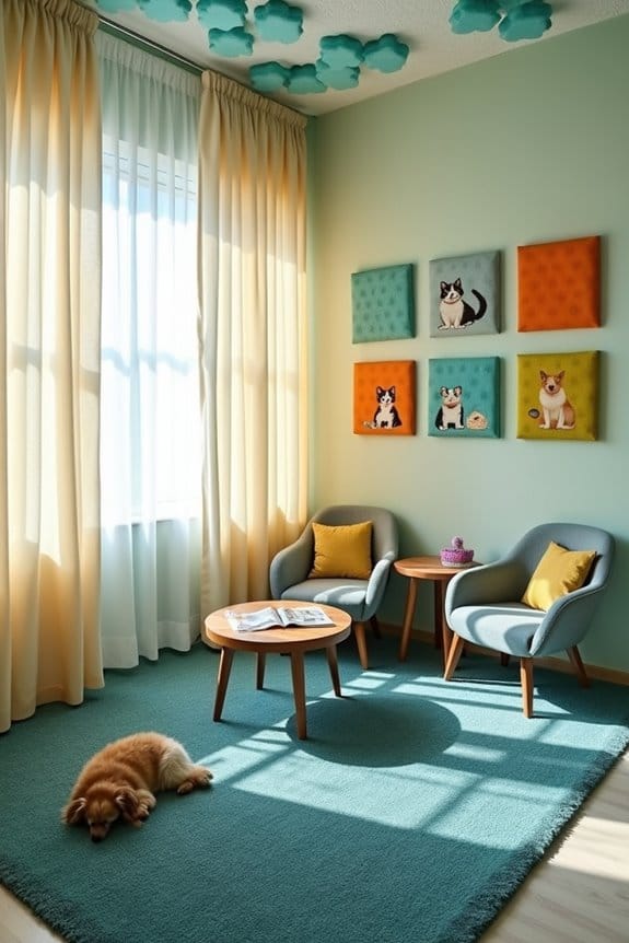 sound absorbing pet clinic design