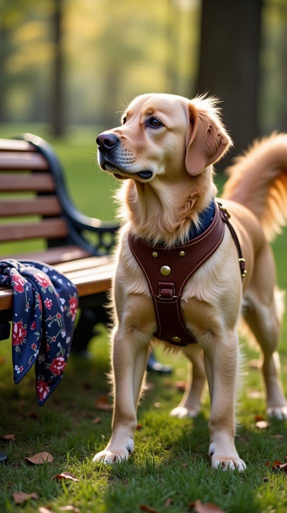 stylish and comfortable dog harness