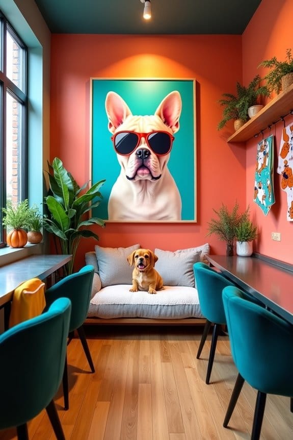 stylish and fun dog salon