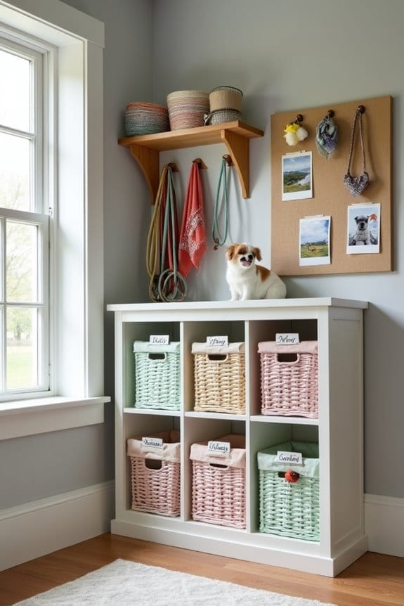 stylish dog storage solutions