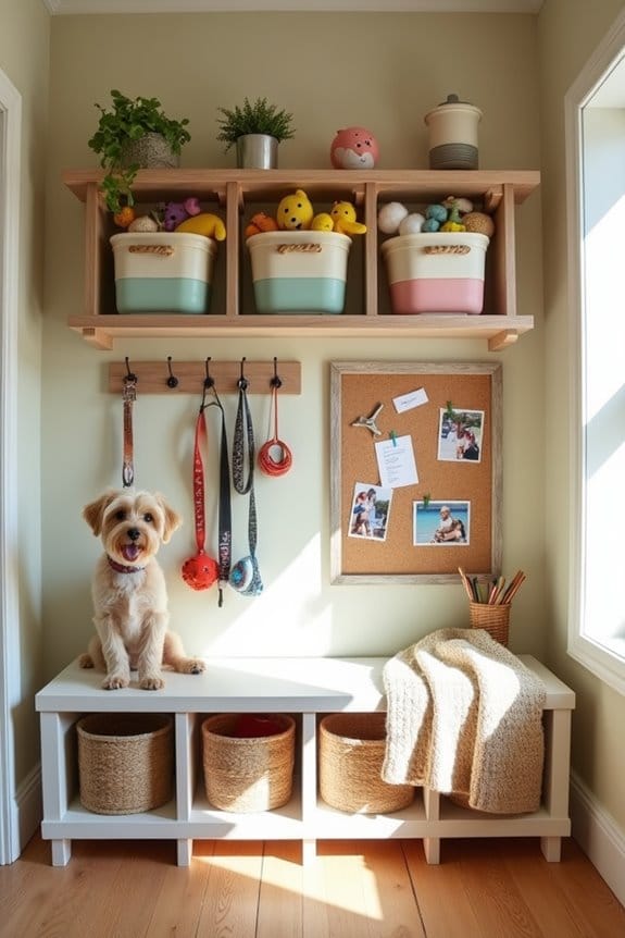 stylish dog storage solutions
