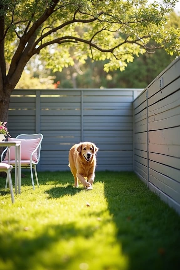 stylish safe minimalist fences