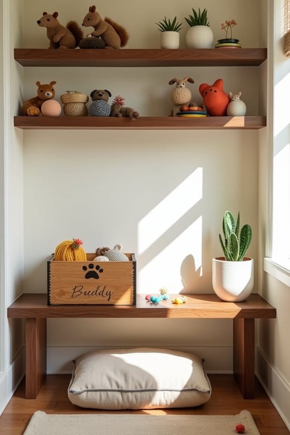 stylish wooden dog furniture