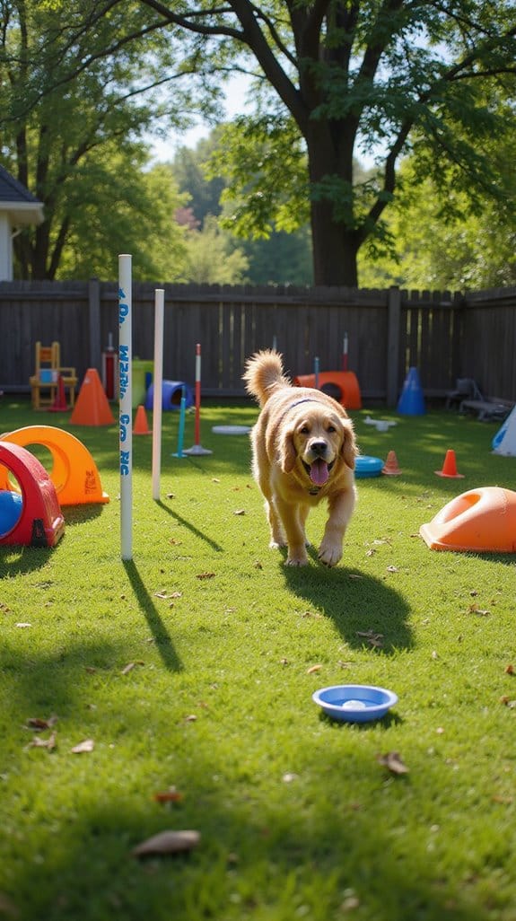 agility course for dogs