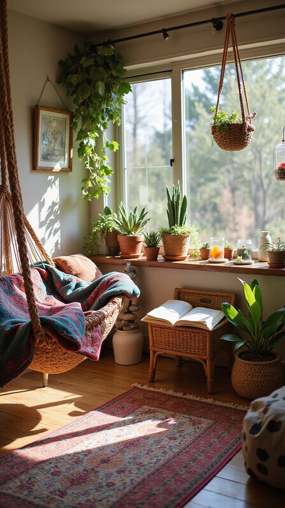 bohemian cat room decor