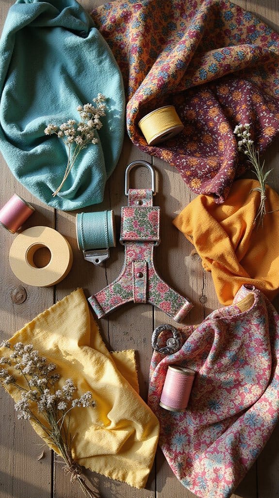 bohemian style dog harness