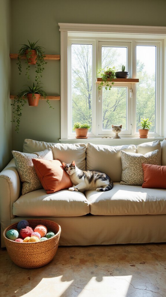 calming colors for cats