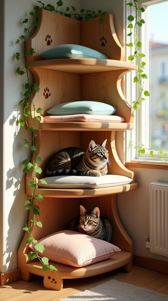 cat adventure shelf design