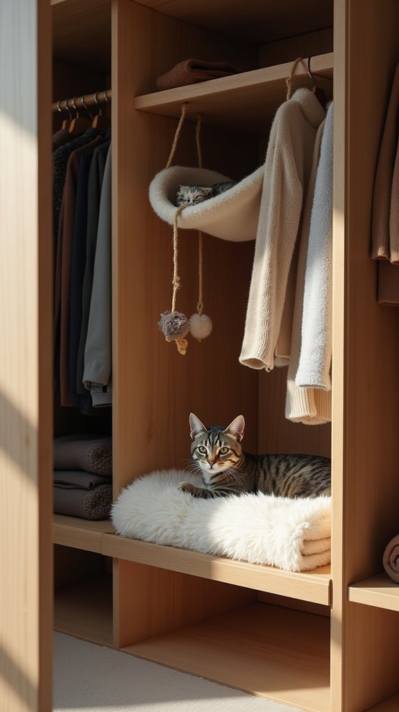 cat friendly closet transformations