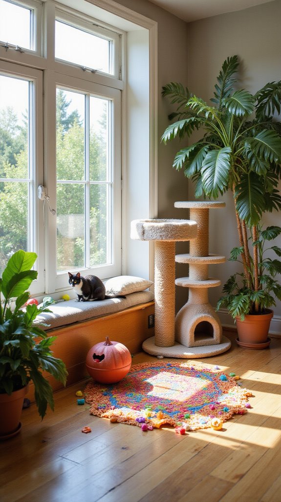 cat friendly multifunctional furniture options