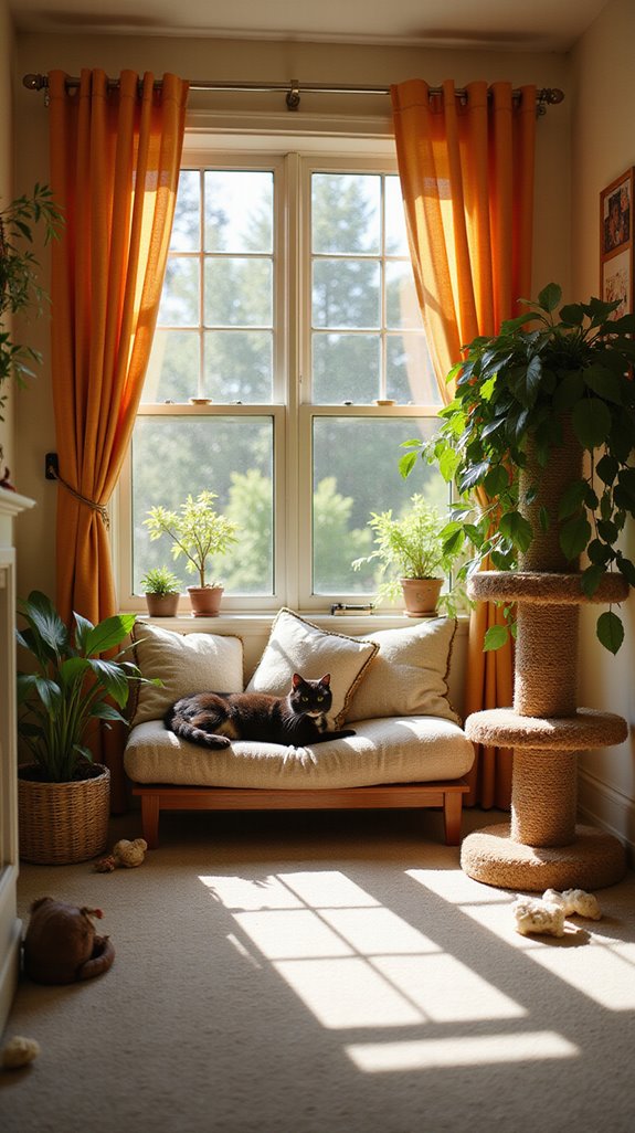 cat friendly sunroom sanctuary