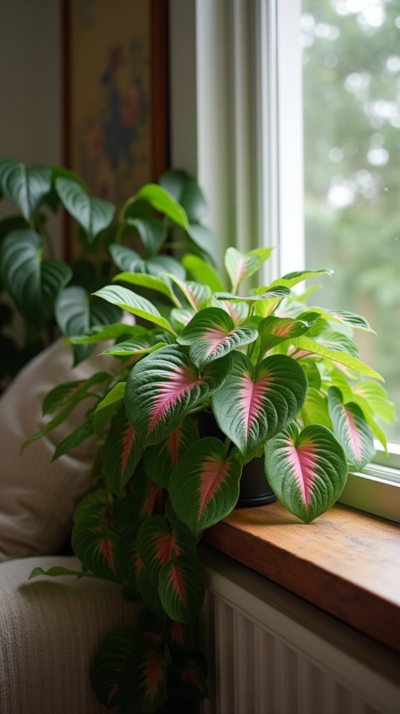 cat friendly vibrant foliage plant